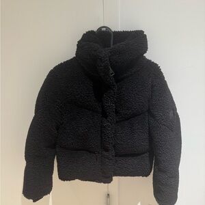 SAM. Black Kids Sherpa athlete